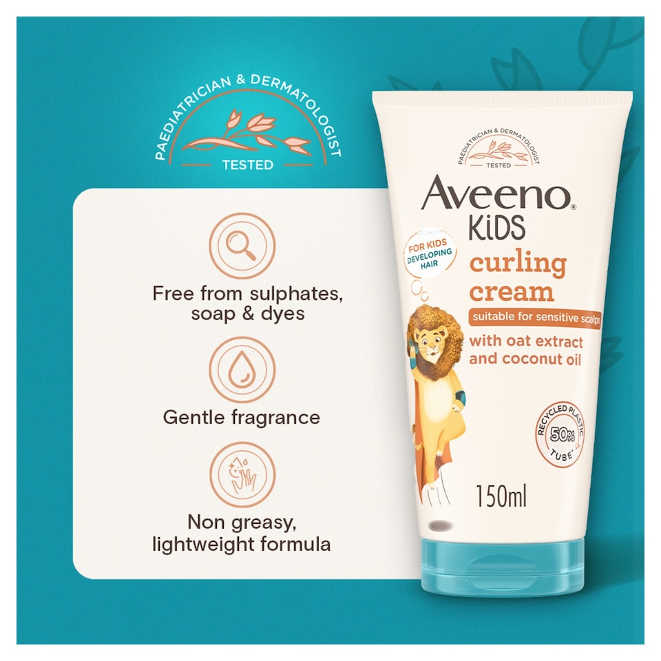 image 1 of Aveeno Kids Curling Cream 150ml