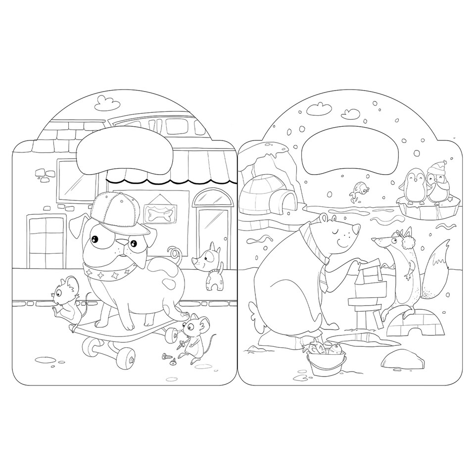 image 1 of Amazing Colouring Book With Over 50 Stickers