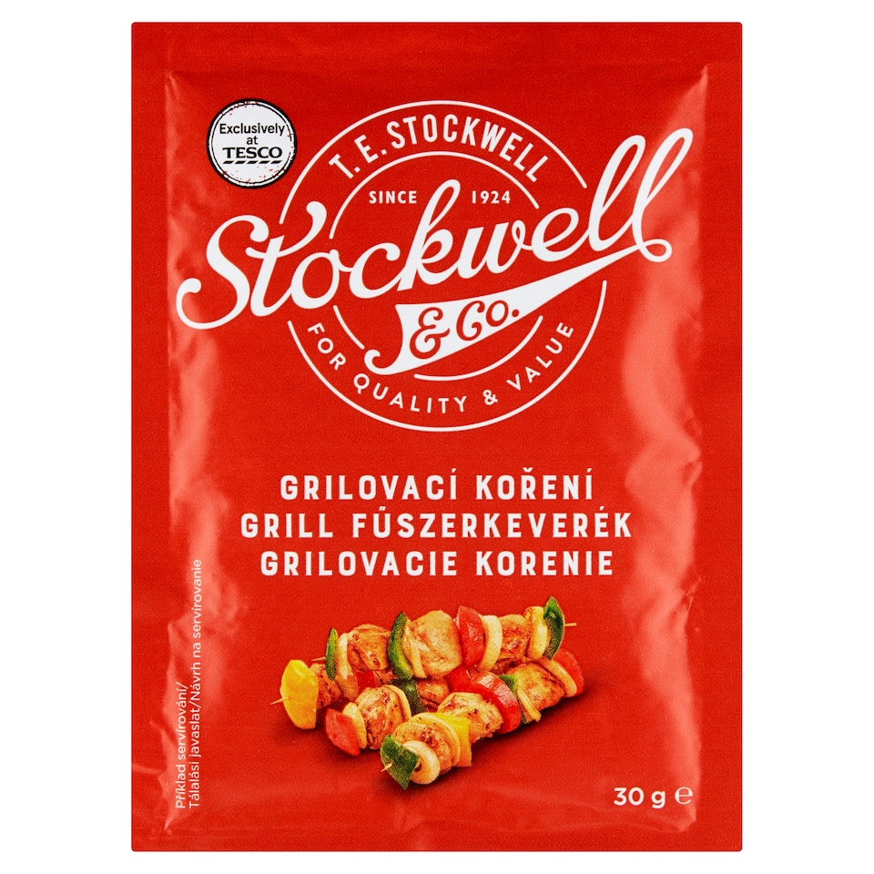 Stockwell & Co. grill fűszerkeverék 30 g