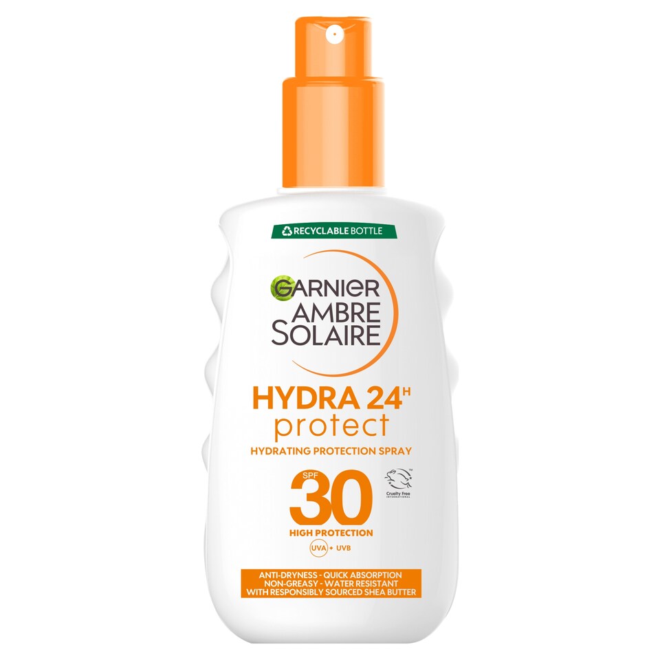 image 1 of Ambre Solaire Ultra-hydrating Sun Cream Spray SPF30 200ml