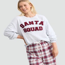F&F Santa Squad Matching Family Christmas Pyjamas in Grey