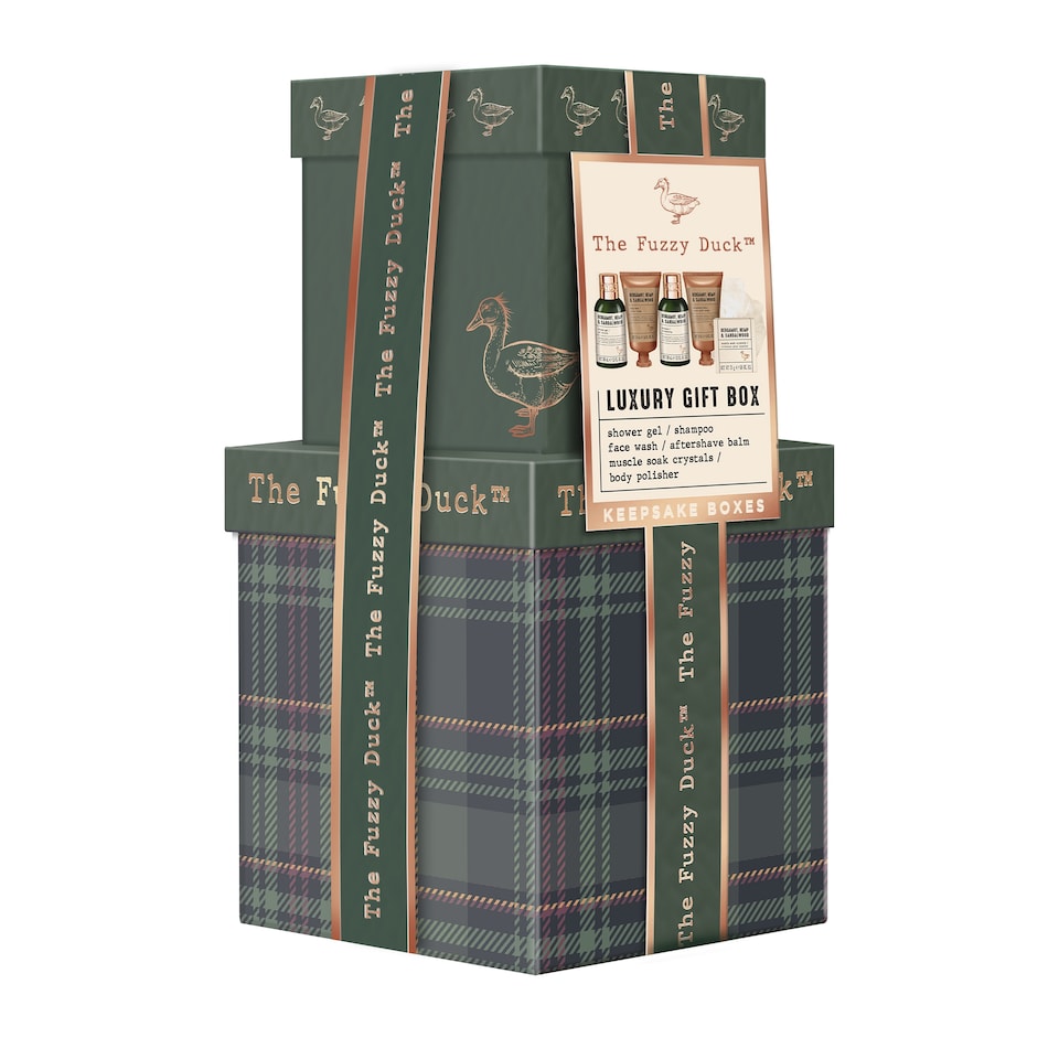 image 1 of Baylis & Harding The Fuzzy Duck Bergamot, Hemp & Sandalwood Men's Luxury Gift Box Gift Set