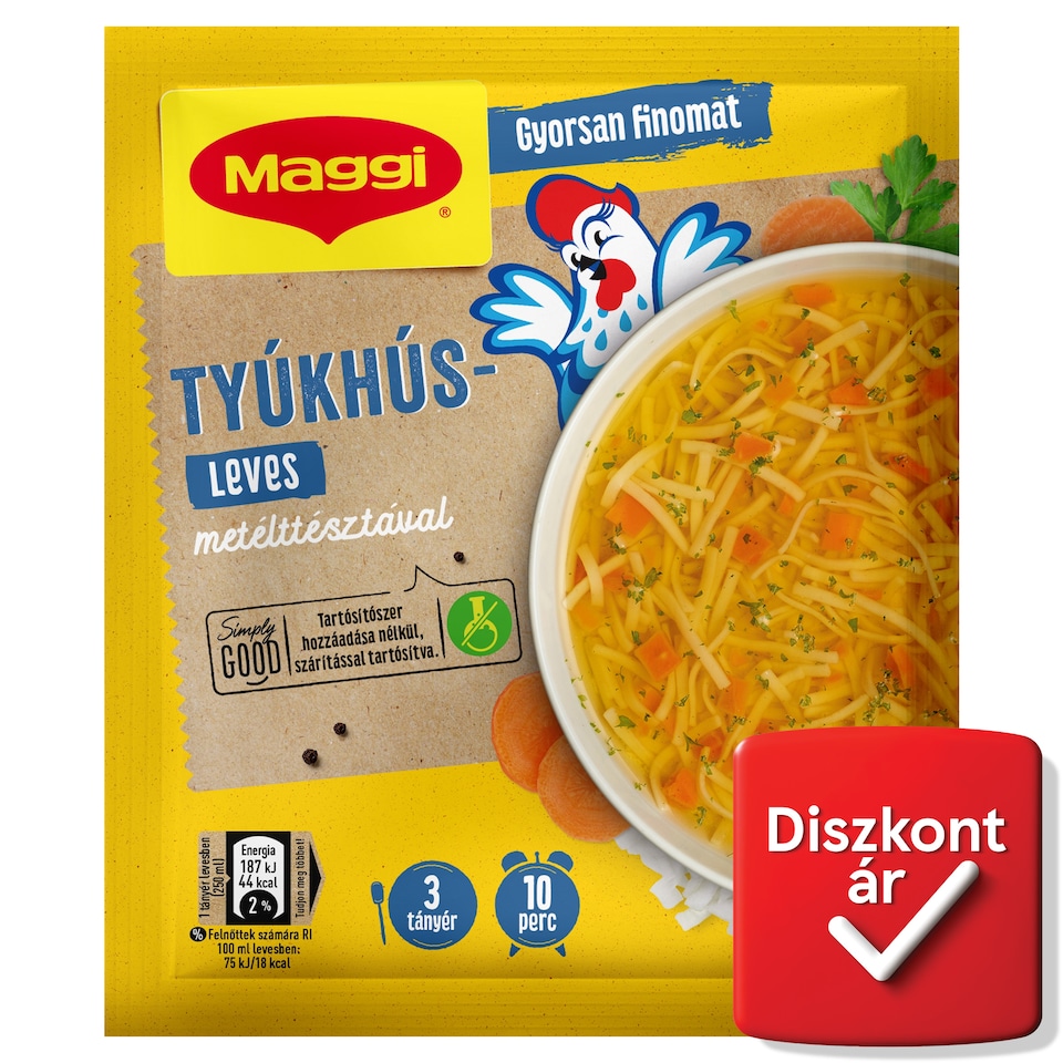Maggi tyúkhúsleves metélttésztával 40 g