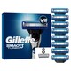 image 1 of Gillette Mach 3 Turbo Razor Blades Refill 8 Pack
