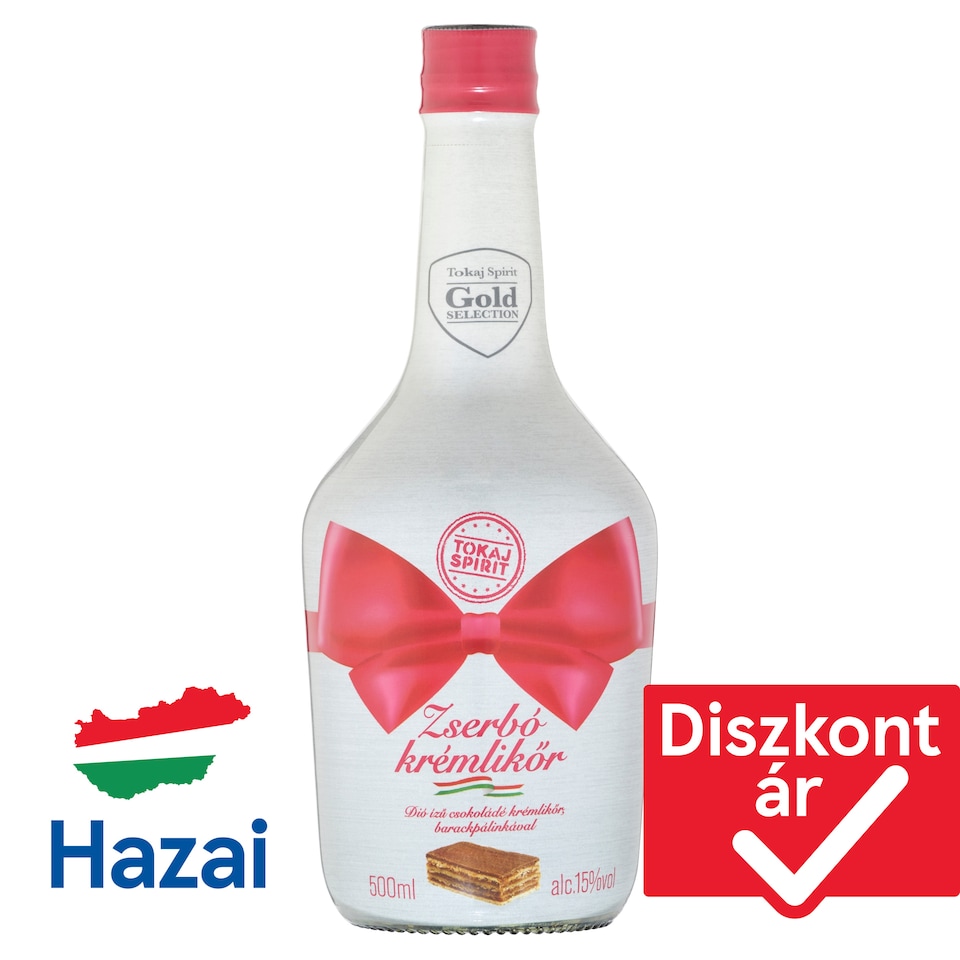Tokaj Spirit zserbó krémlikőr 15% 500 ml 1. kép