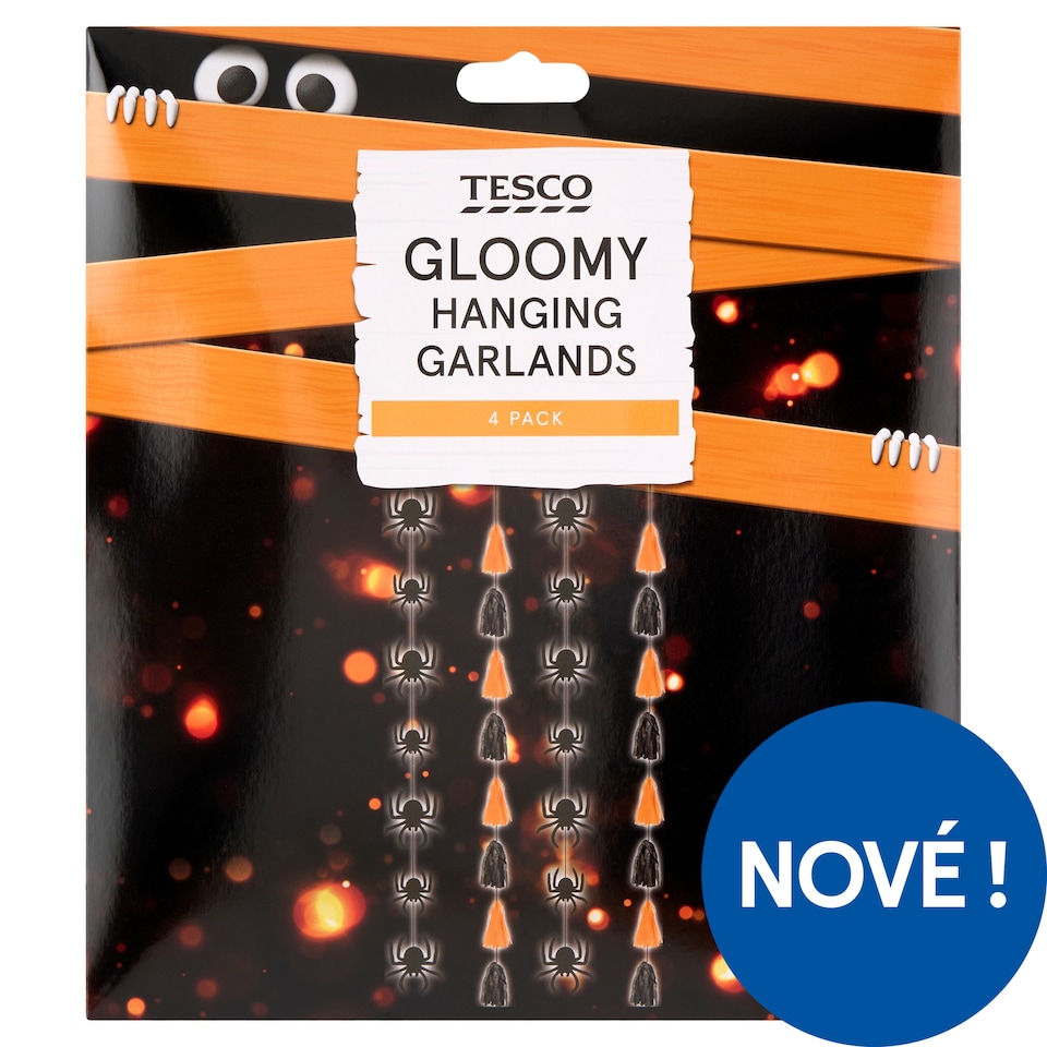 Tesco Gloomy Hanging Garlands 2 m 4 pcs