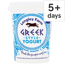Longley Farm Greek Style Natural Yogurt 450g