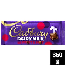 Cadbury Dairy Milk Fruit and Nut 360g