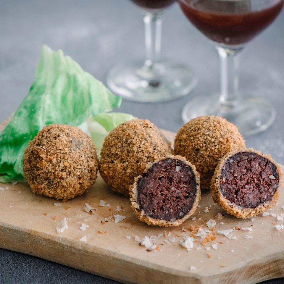 image 1 of Simon Howie 12 Black Pudding Bon Bons 240G