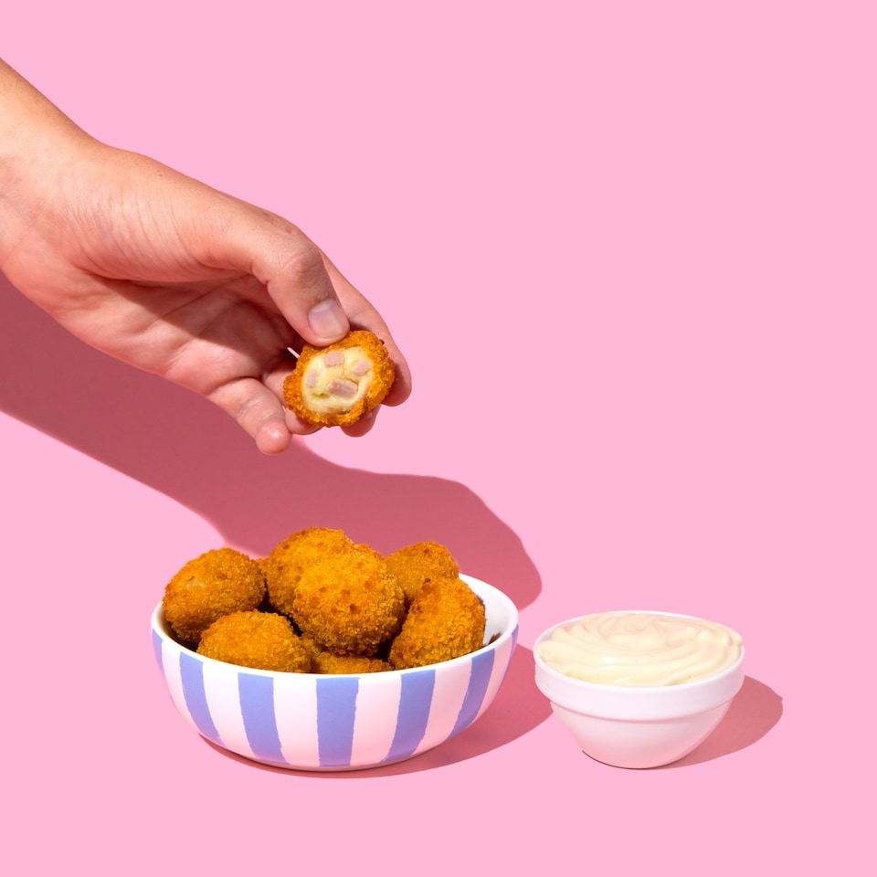 image 1 of La Vie Vegan Sharers Ham & Cheese Croquettes 140g