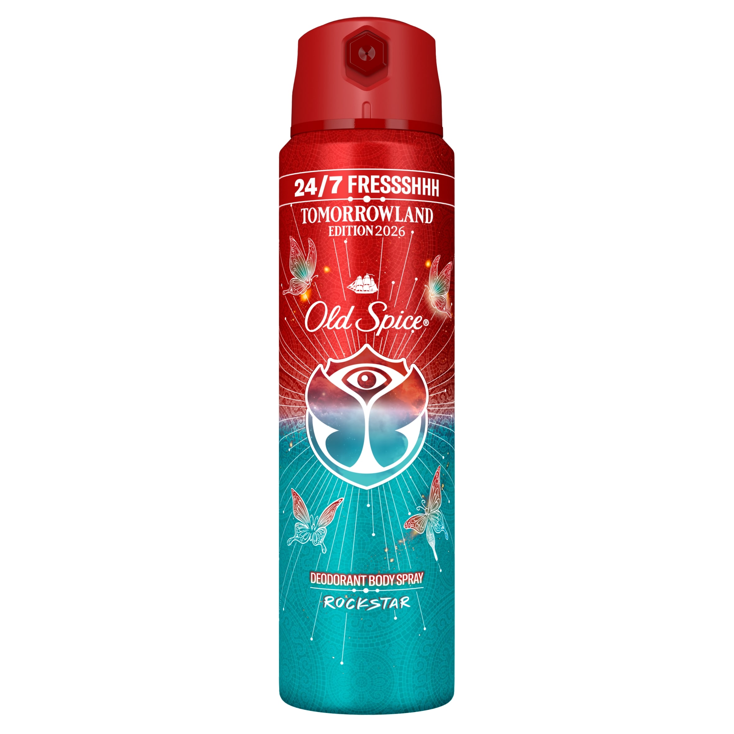 Old Spice Rockstar Tomorrowland Edition Deodorant Body Spray 150ml