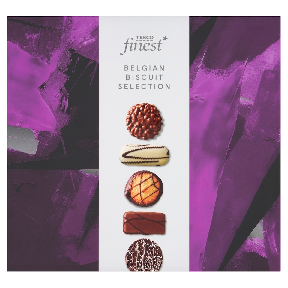 Tesco Finest Belgian Biscuit Selection 400G