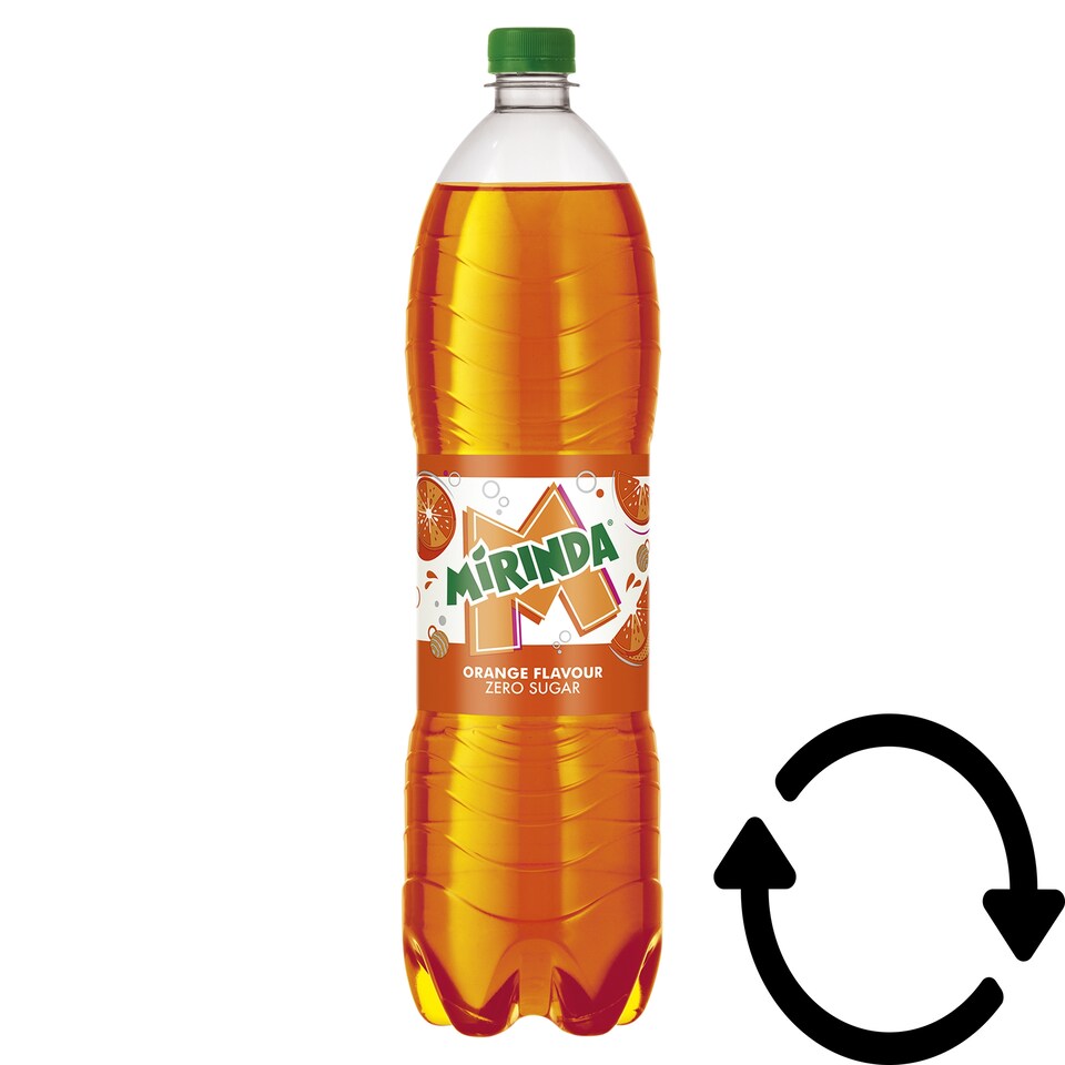 Mirinda energiamentes narancsízű szénsavas üdítőital édesítőszerekkel 1,5 l