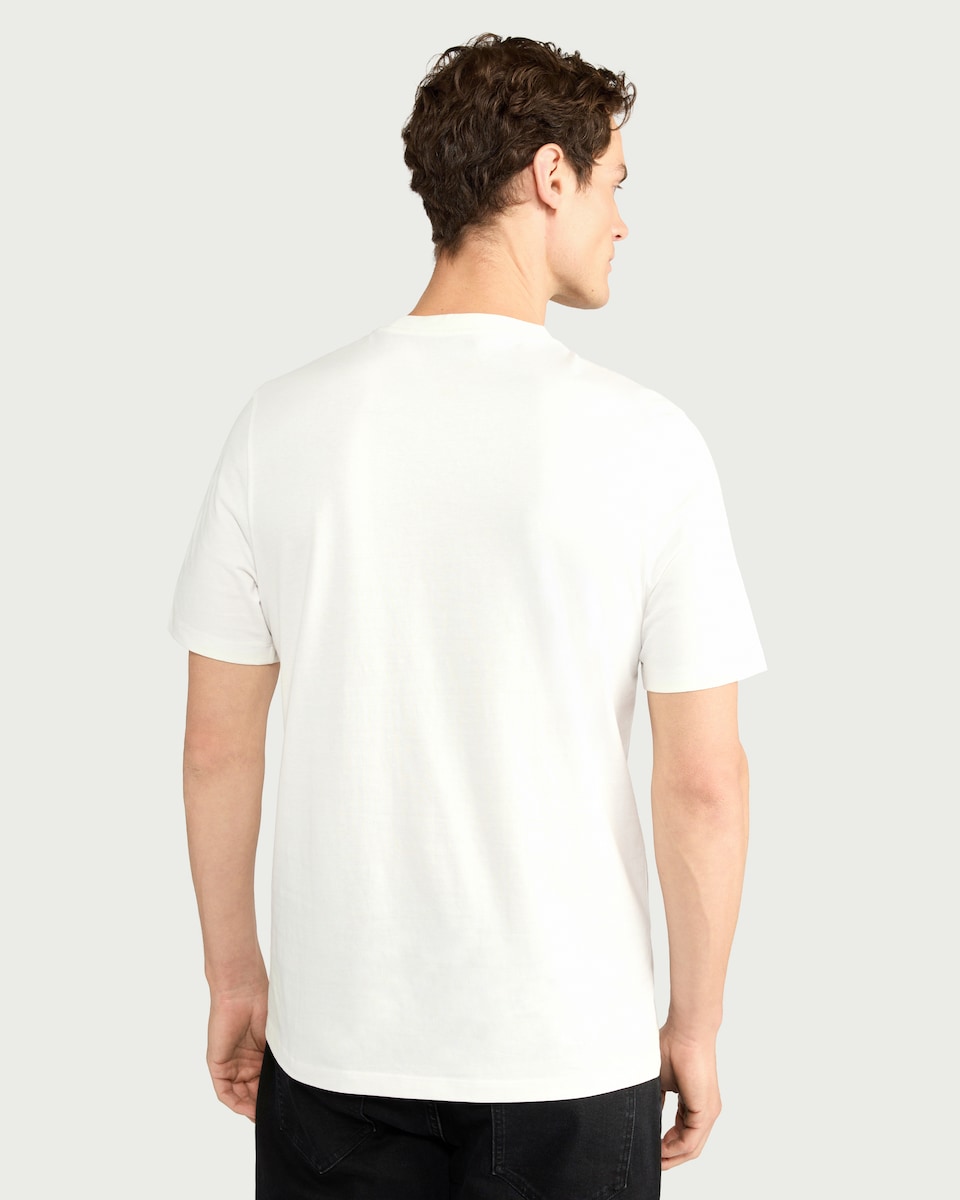 image 1 of Guinness Pure Cotton Lovely Day Lobster T-Shirt in Cream