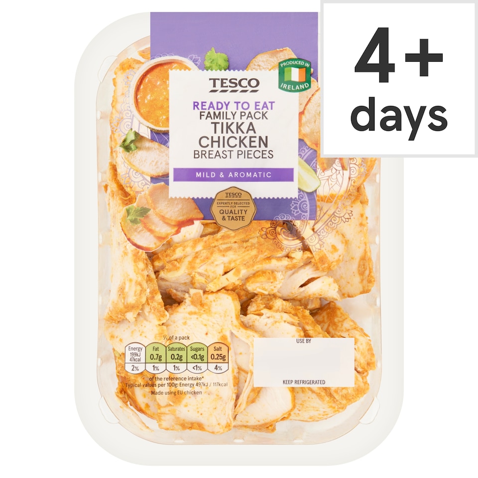 Tesco Tikka Chicken Breast Pieces 240g