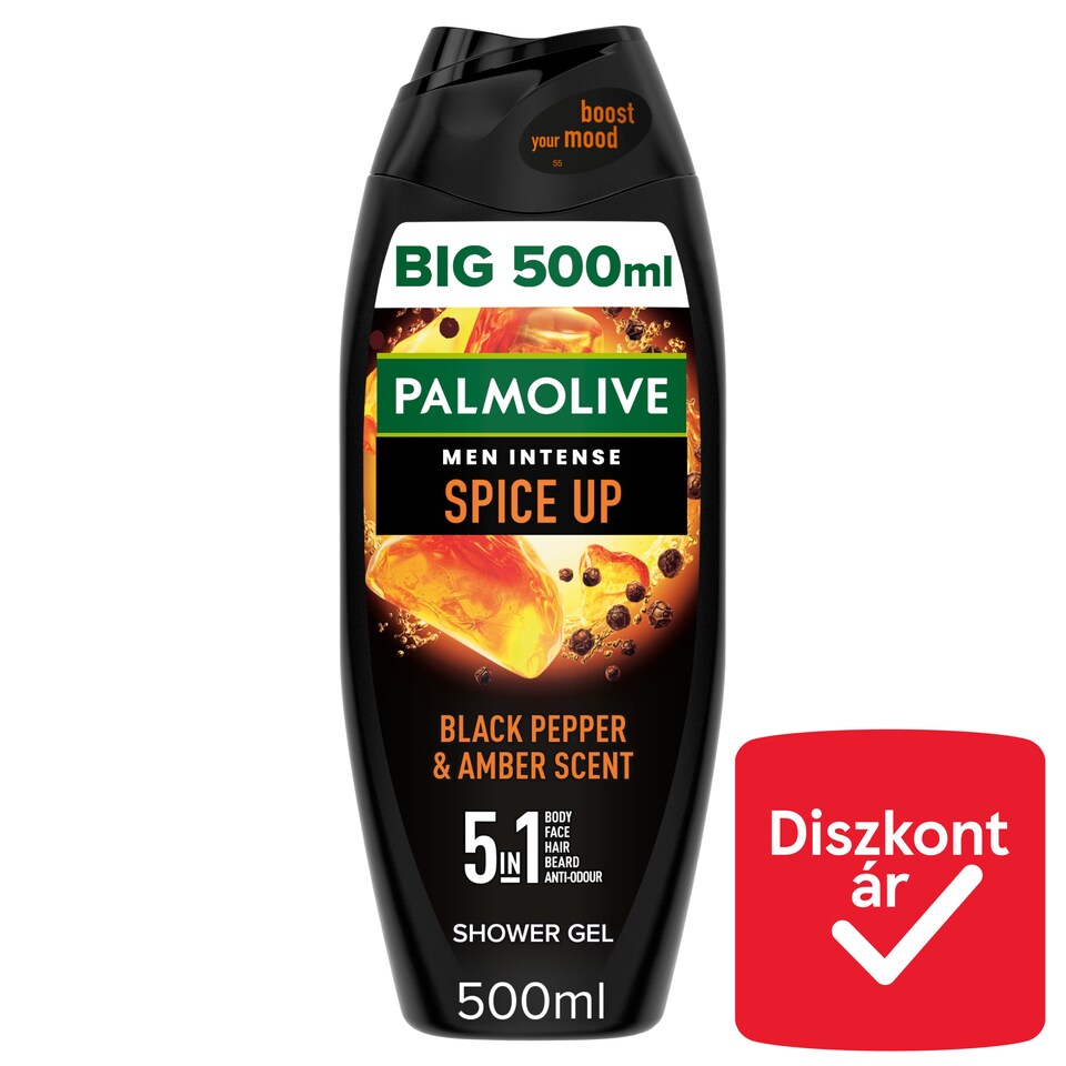 Palmolive Men Intense Spice Up férfi tusfürdő 500ml  1. kép