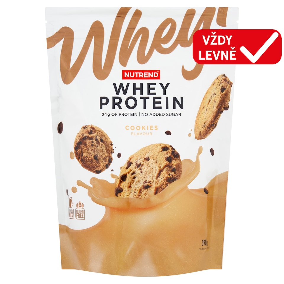 Obrázek 1 pro produkt Nutrend Whey Protein příchuť cookies 390g