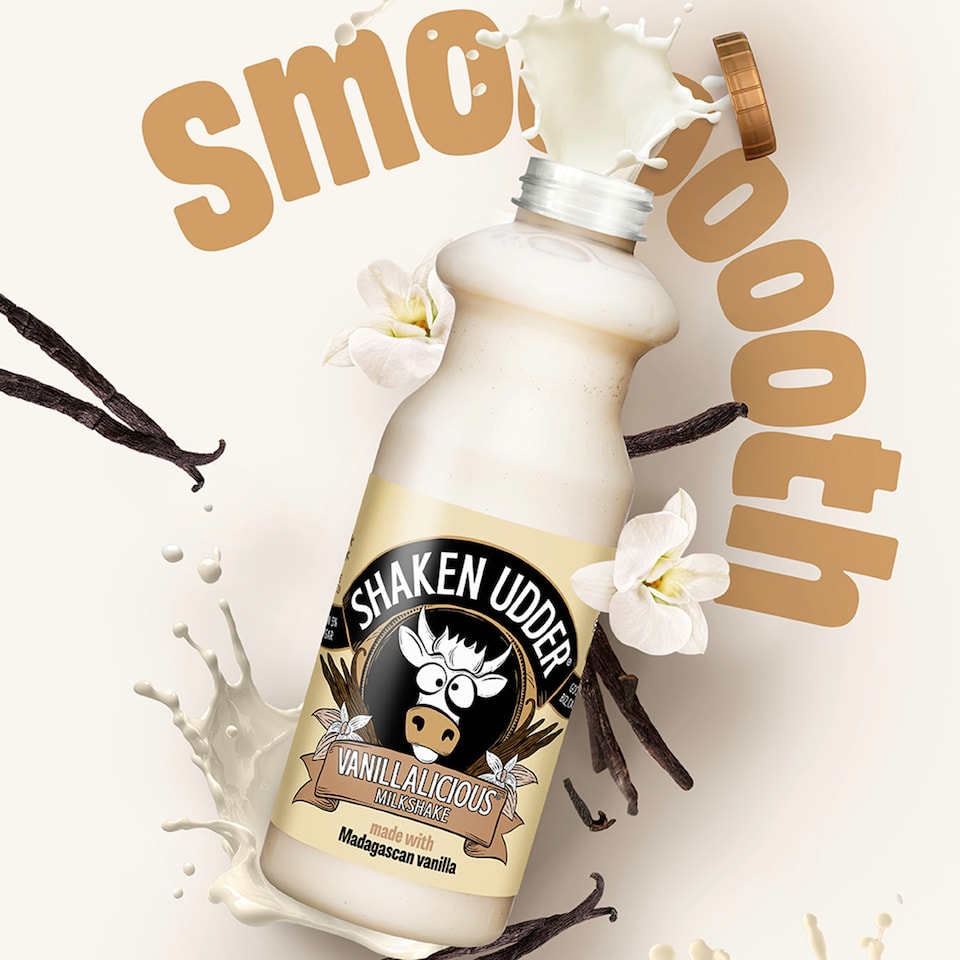 image 1 of Shaken Udder Vanillalicious Milkshake 750Ml
