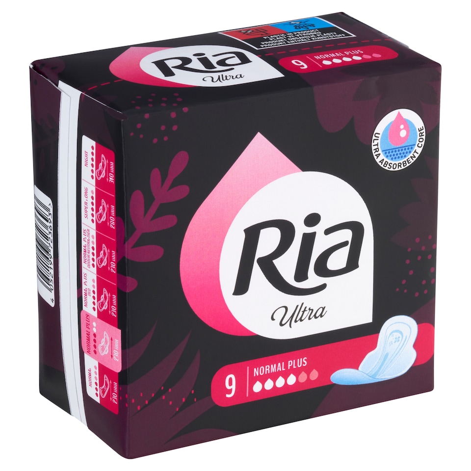 Ria Ultra Normal Plus vložky 9 ks