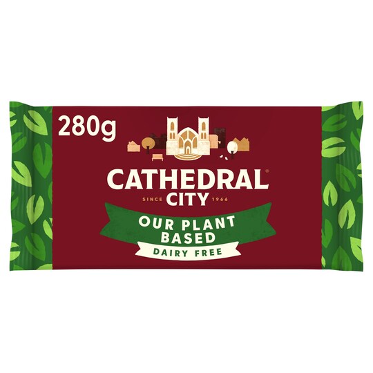 Cathedral City Dairy Free Block 280G Tesco Groceries