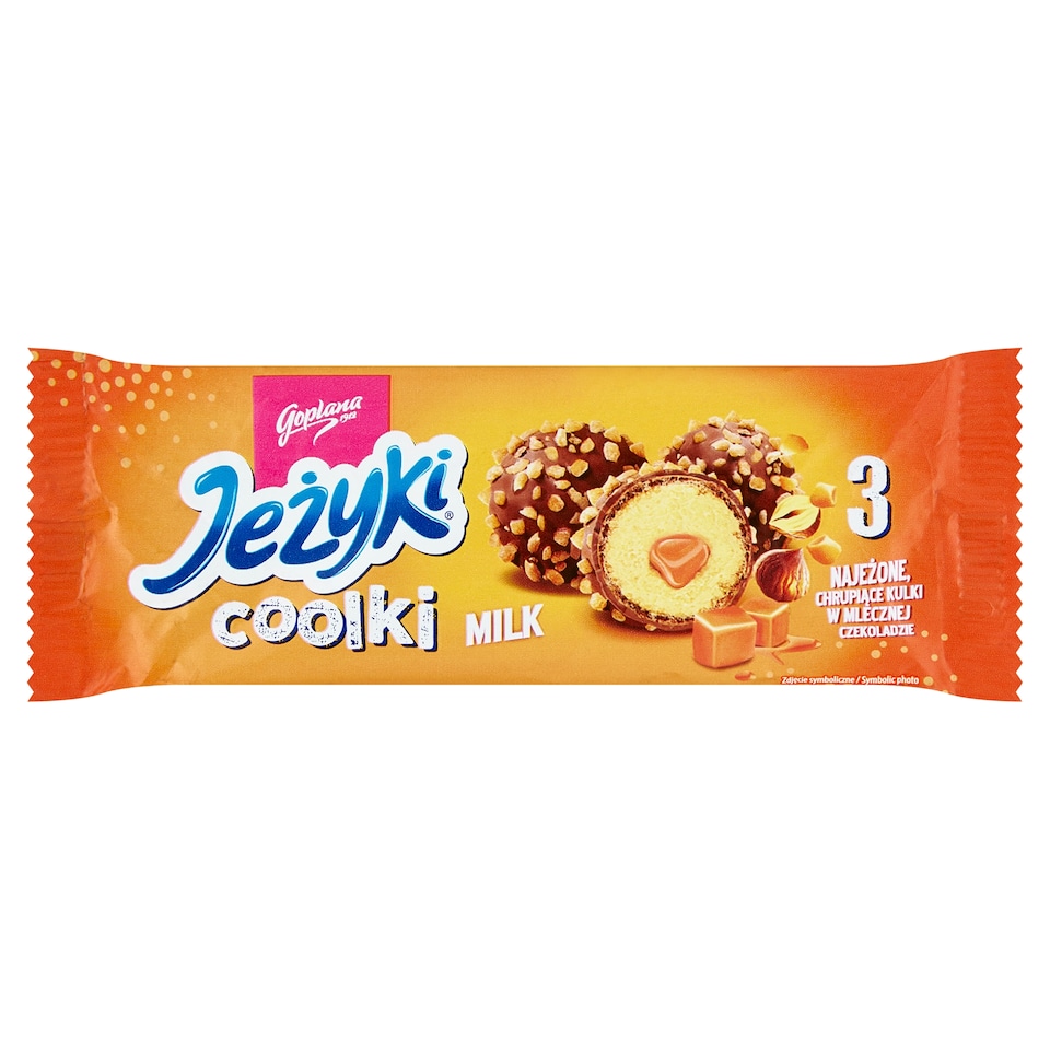 GOPLANA JEZYKI COOLKI MILK CREAM & CARAMEL FLAVOUR 35G