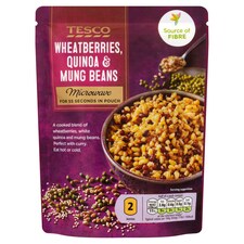 Tesco Quinoa Mung Bean And Wheat Berry 250G