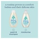 image 2 of Johnson's Baby Comfort Touch Wash & Shampoo 500ml