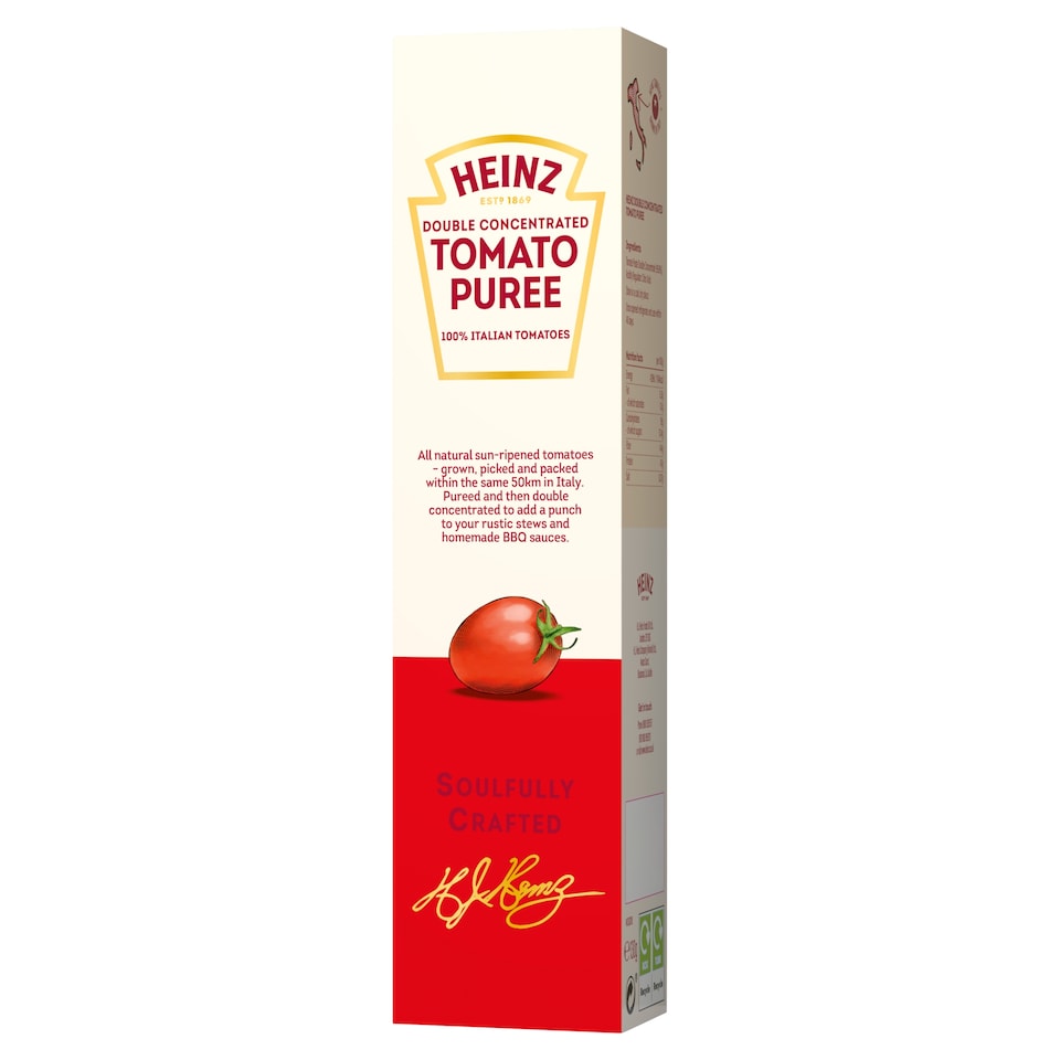 image 1 of Heinz Double Concentrated Tomato Puree 130g