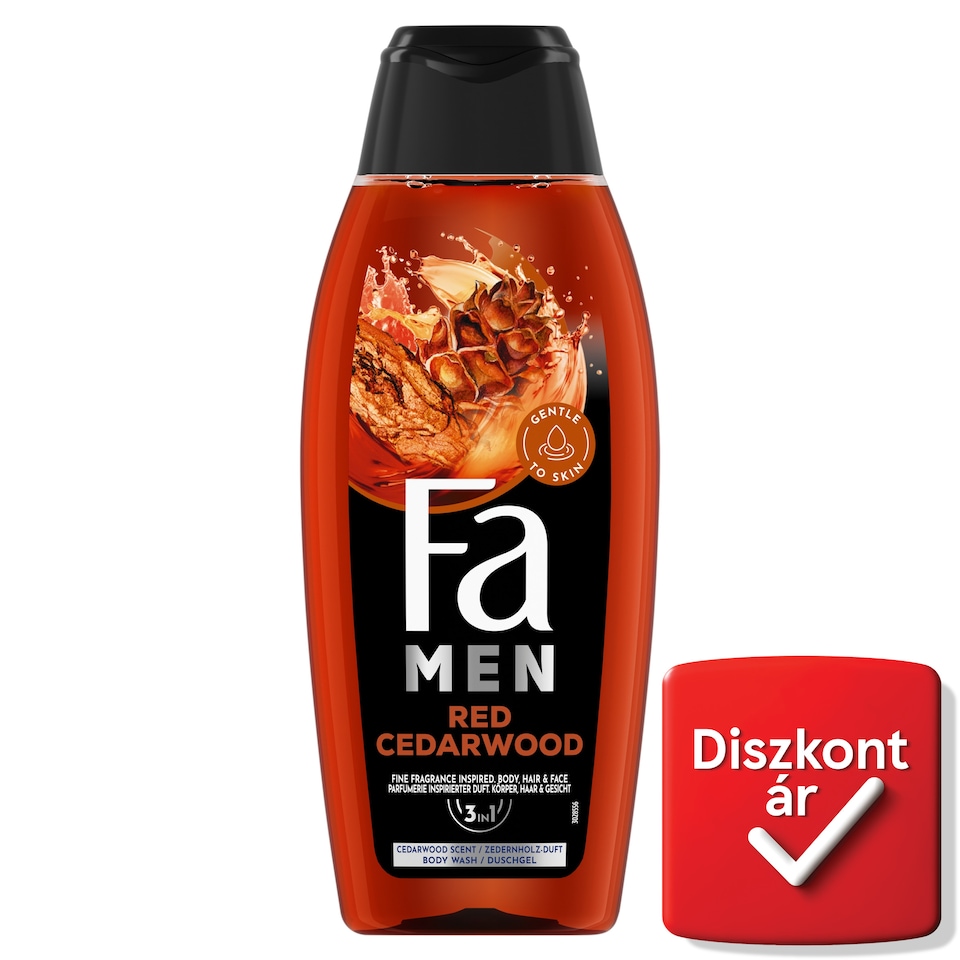 Fa Men Red Cedarwood 3in1 Cedarwood Scent Body Wash 400 ml