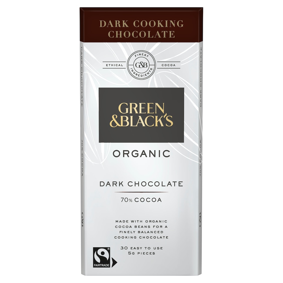 Green & Black Organic Cooking Chocolate 150G