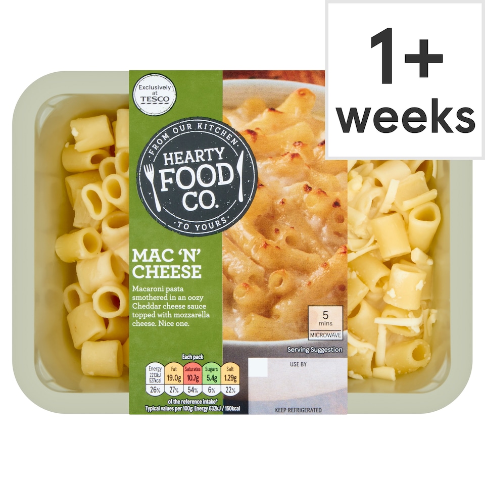  Hearty Food Co Mac 'N' Cheese 350g