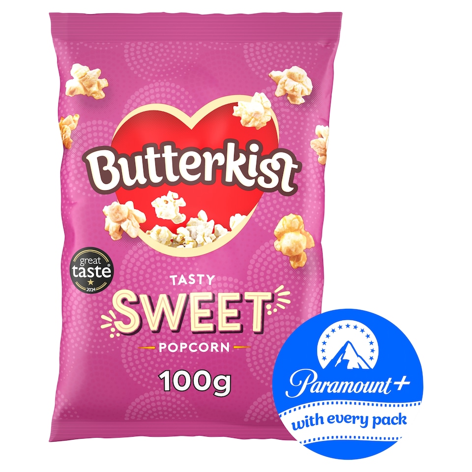 Butterkist Cinema Sweet Popcorn 100G