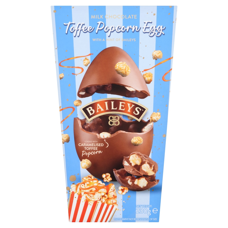 Baileys  Caramelised Toffee Popcorn Egg 230g