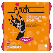 Pinch Cheeky Chickpea Curry & Coconut Basmati Rice 400g