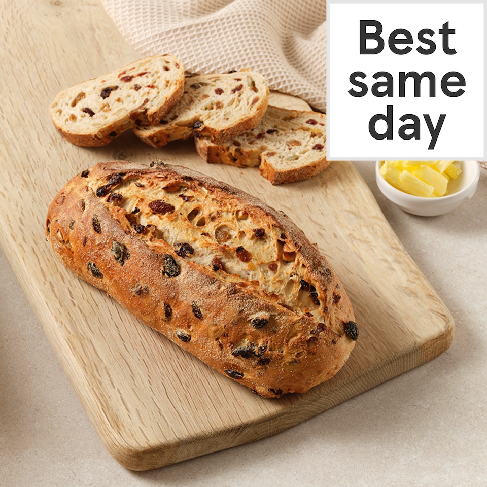 image 1 of Tesco Finest Cranberry Raisin & Cashew Bloomer