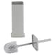 image 3 of F&F Home White Metal Sqaure Toilet Brush