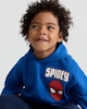 image 2 of Marvel Spider-Man Cotton Rich Hoodie in Navy