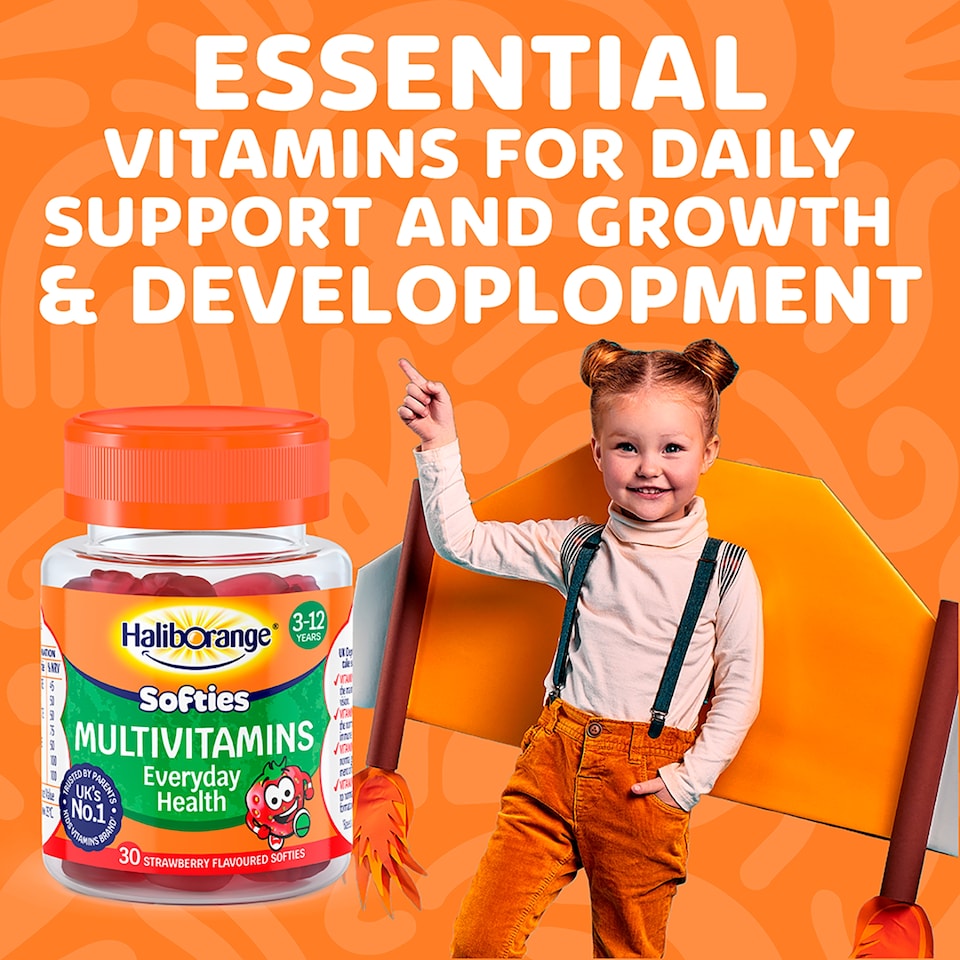 image 1 of Haliborange Strawberry Multivitamins Softies 30s