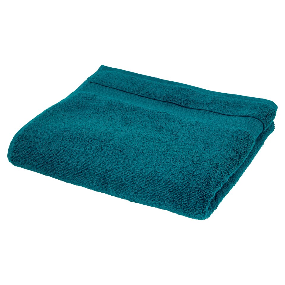 image 1 of F&F Home Supersoft Cotton Bath Towel Teal