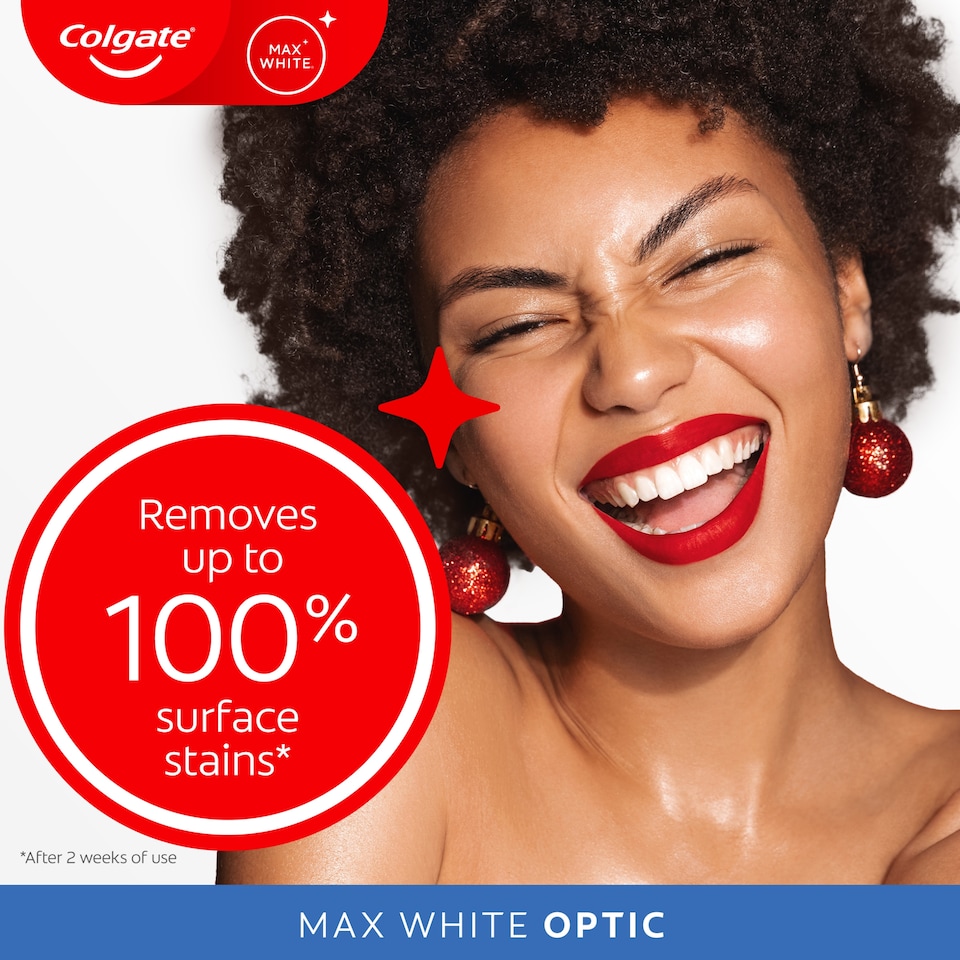 image 1 of Colgate Max White One Optic Whitening Travel Toothpaste 20ml