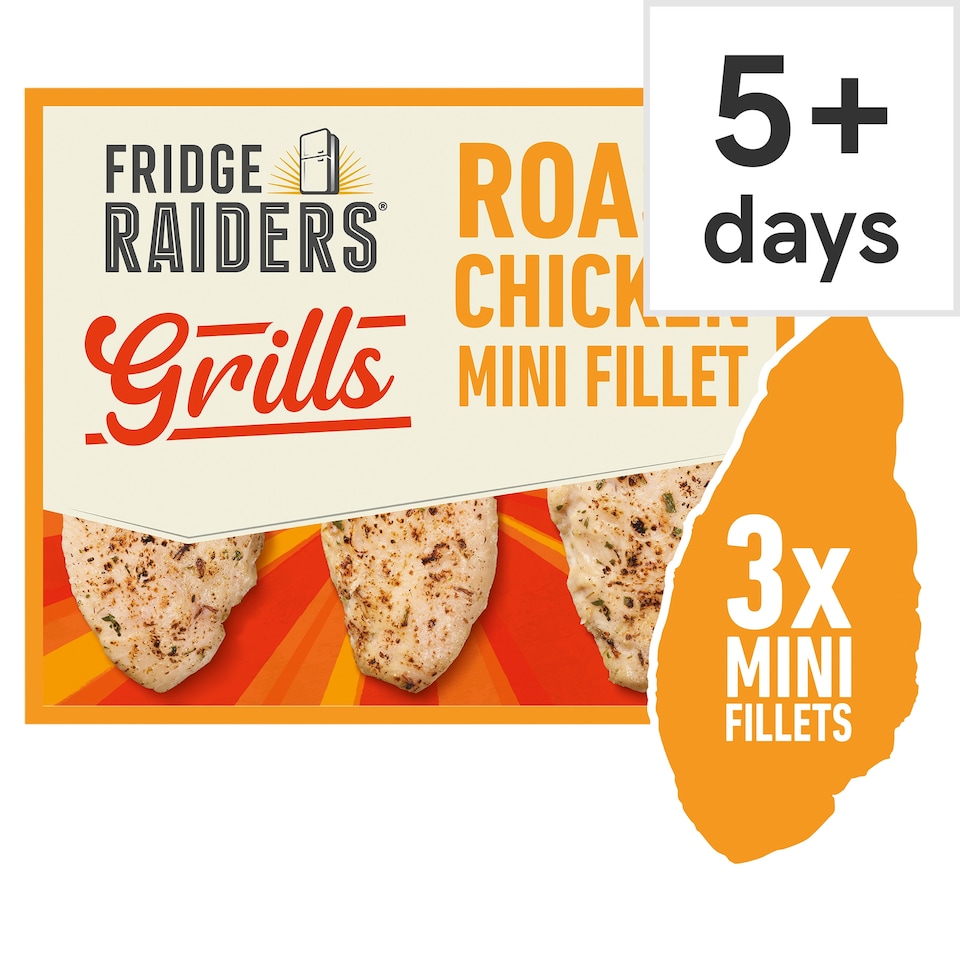 Fridge Raiders Grills Roast Chicken Fillets 3 x 35g