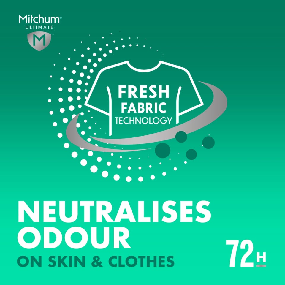 image 1 of Mitchum Men Ultimate 72H Forest Air Anti Perspirant & Deodorant 250ml