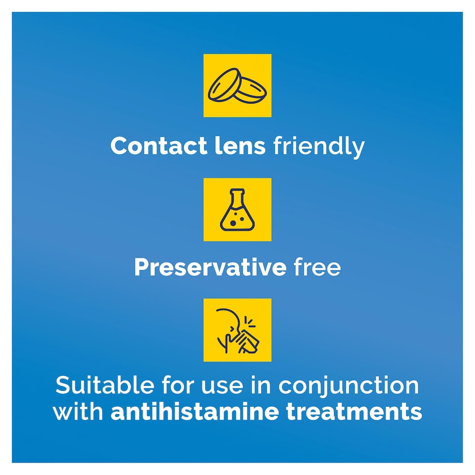 image 1 of Optrex Double Action Soothing Eye Drops - Itchy Eyes 10ml