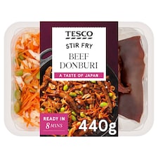 Tesco Beef Donburi 440g