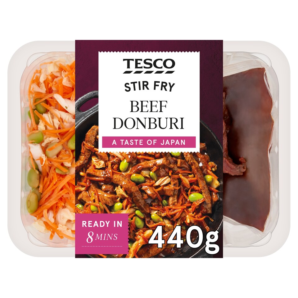Tesco Beef Donburi 440g
