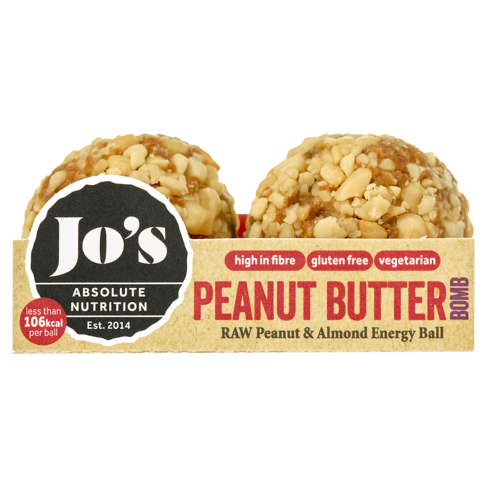 Absolute N/Ionis Jo's Peanut Butter Bombs 2Pack 50G