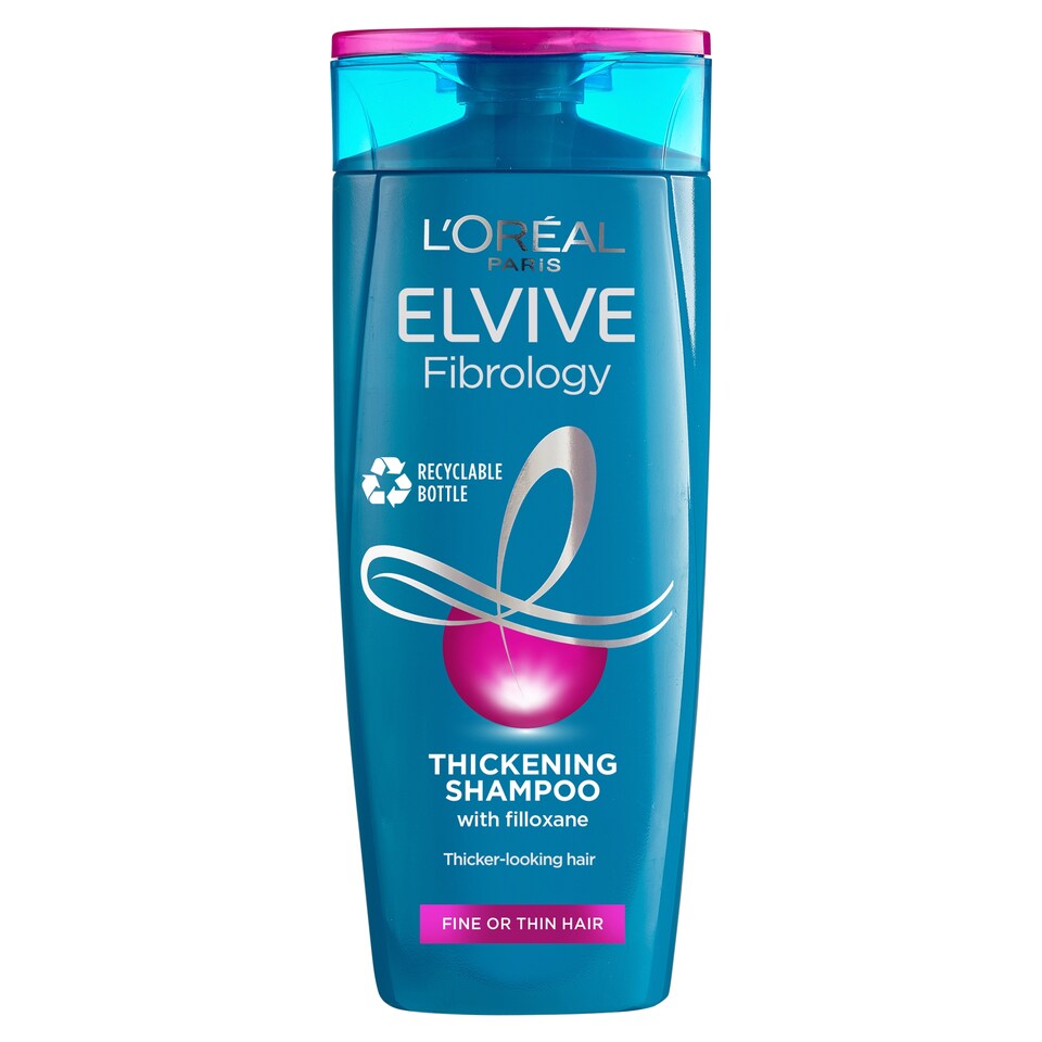 image 1 of L'Oreal Elvive Fibrology Thickening Shampoo 400ml