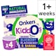 image 1 of Onken Kiddos Yogurt, Blueberry, Blackberry & Banana 4x90g