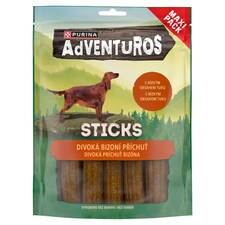 Adventuros Sticks maškrty pre psov bizón 305 g