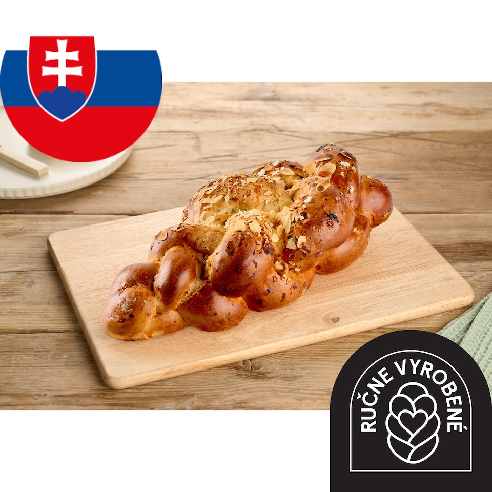obrázok 1 z Vianočka s hrozienkami a mandľami 310 g